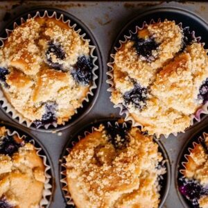 Muffins: Blueberry Crumb