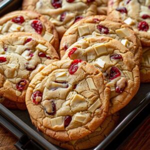 Cookies: White Chocolate Cranberry