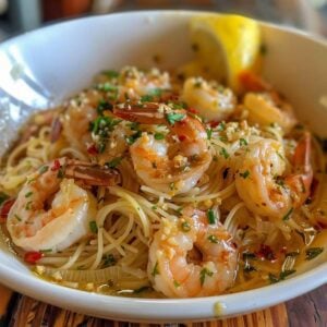 Shrimp Scampi & Pasta