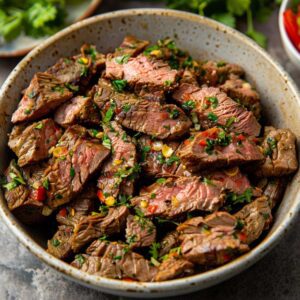 Taco Style Seasoned Grilled Steak