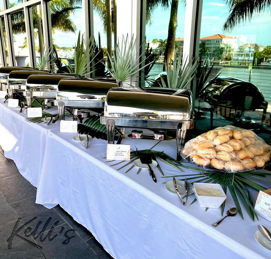 Wedding Catering Setup