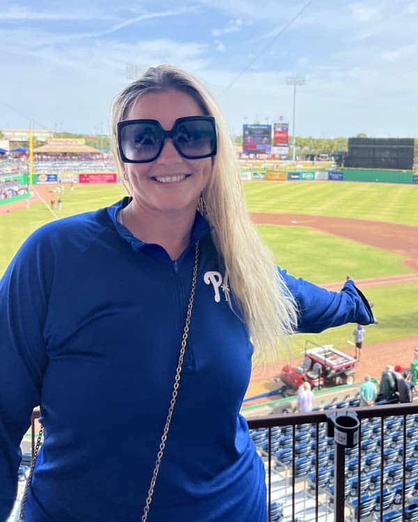 Kelli at BayCare Park