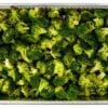 Freshly steamed broccoli
